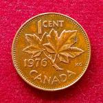 Canada 1 Cent - Elizabeth II 1976 Coin
