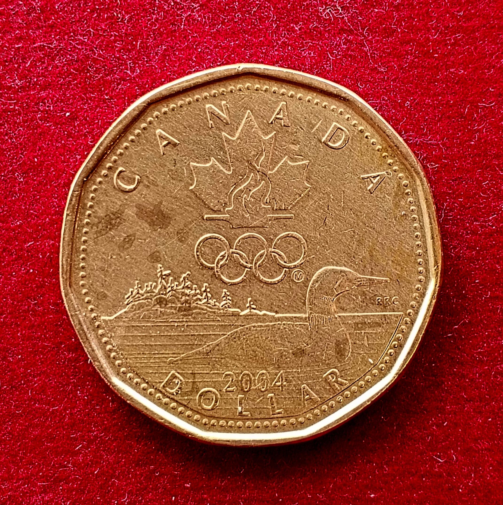 Canada 1 Dollar - Elizabeth II Lucky Loonie 2004 Commemorative Coin
