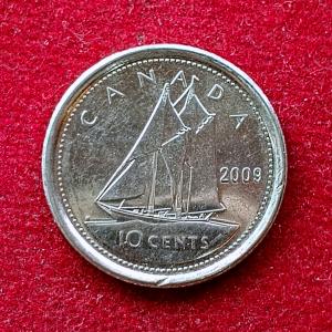 Canada 10 Cents - Elizabeth II 2009 Coin