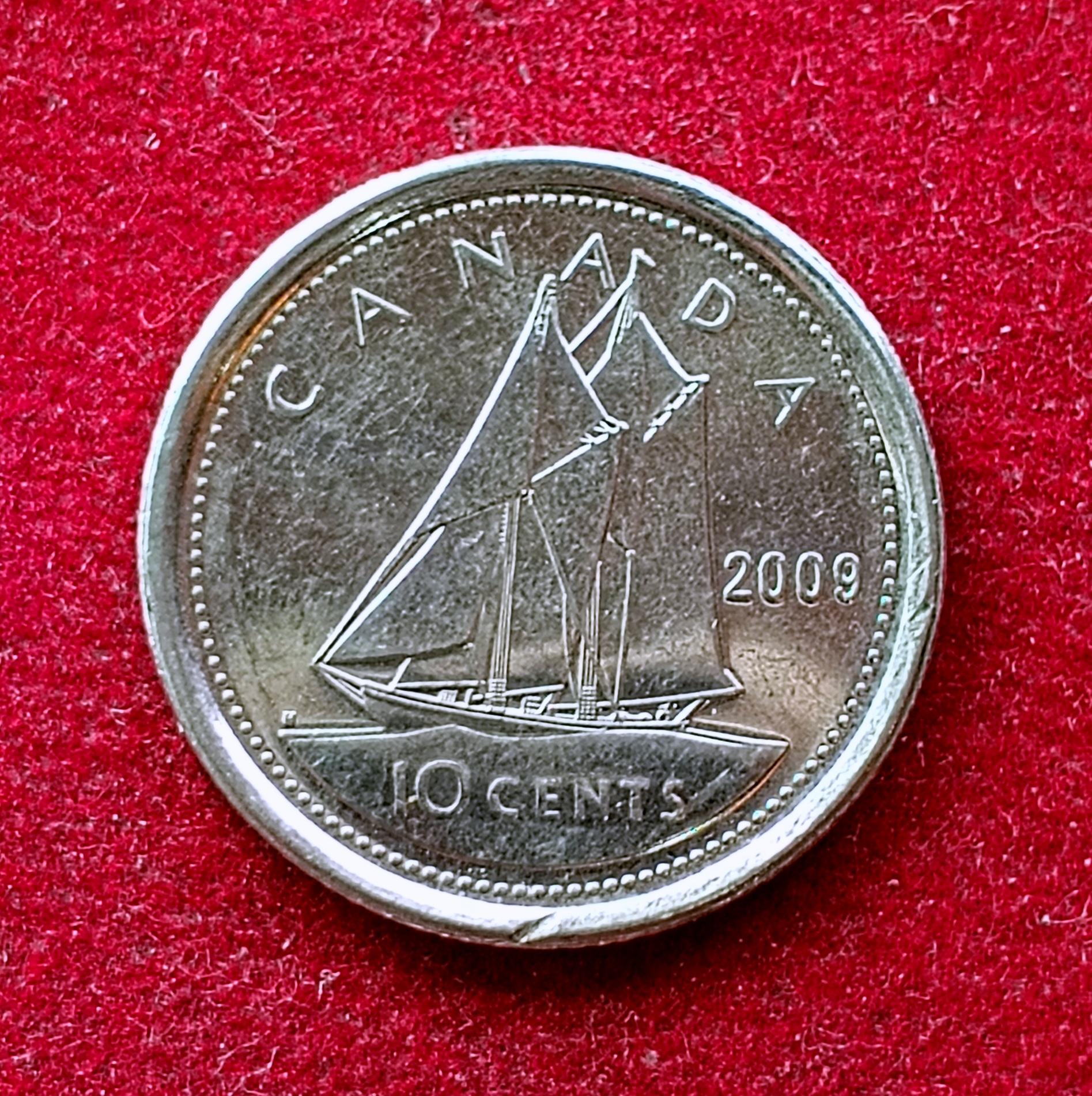 Canada 10 Cents - Elizabeth II 2009 Coin