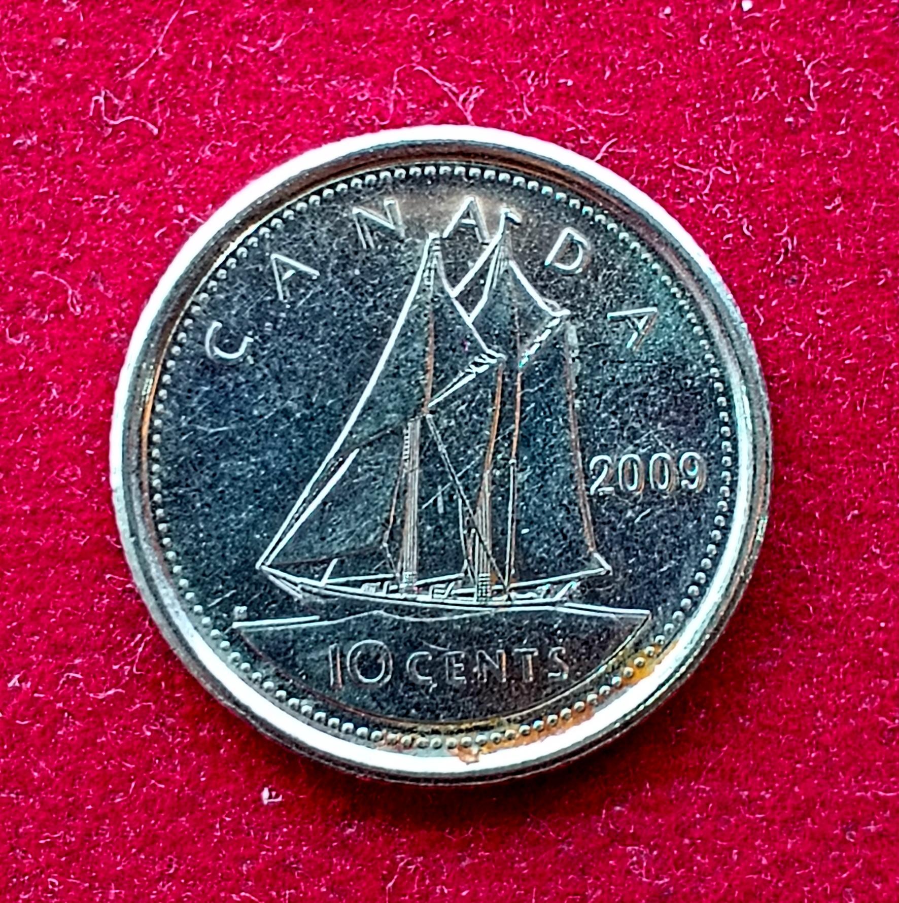 Canada 10 Cents - Elizabeth II 2009 Coin