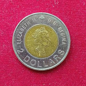 Canada 2 Dollars - Elizabeth II Knowledge 2000 Coin