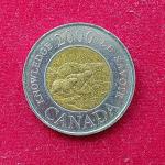 Canada 2 Dollars - Elizabeth II Knowledge 2000 Coin
