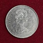 Canada 25 Cents - Elizabeth II 1989 Coin