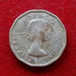 Canada 5 Cents - Elizabeth II 1956 Coin