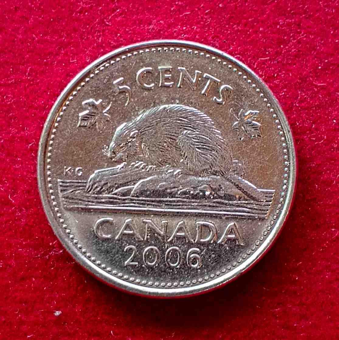 Canada 5 Cents - Elizabeth II 2006 Coin