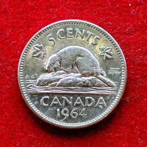 Canada 5 Cents - Elizabeth II Coin