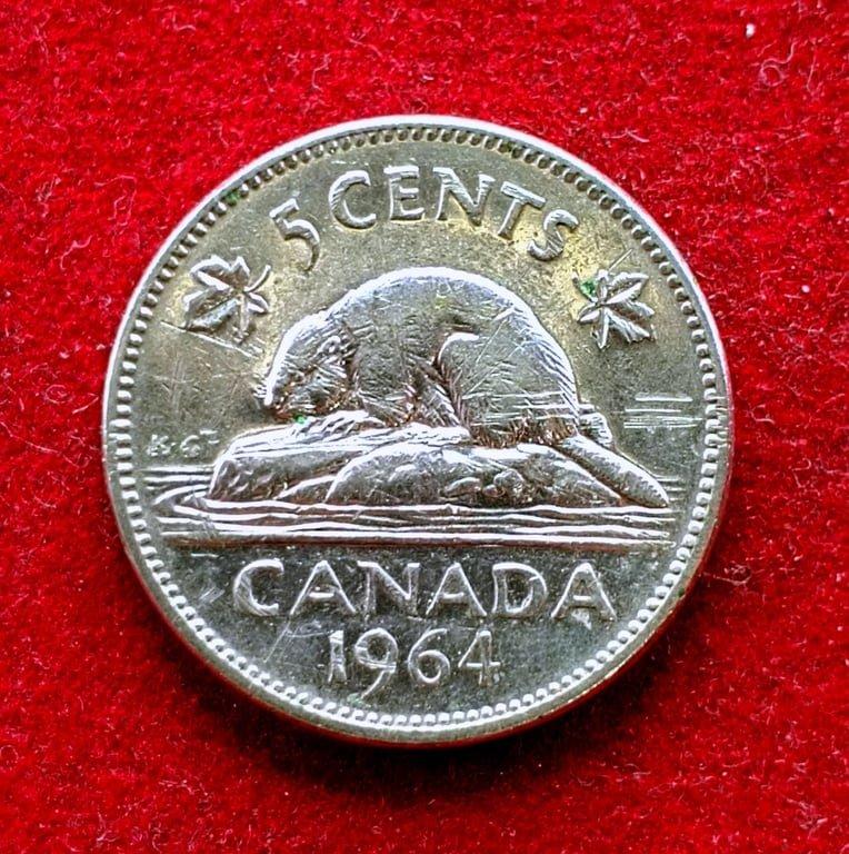 Canada 5 Cents - Elizabeth II Coin