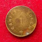 canteen token :- R.W. MILLES – THANA