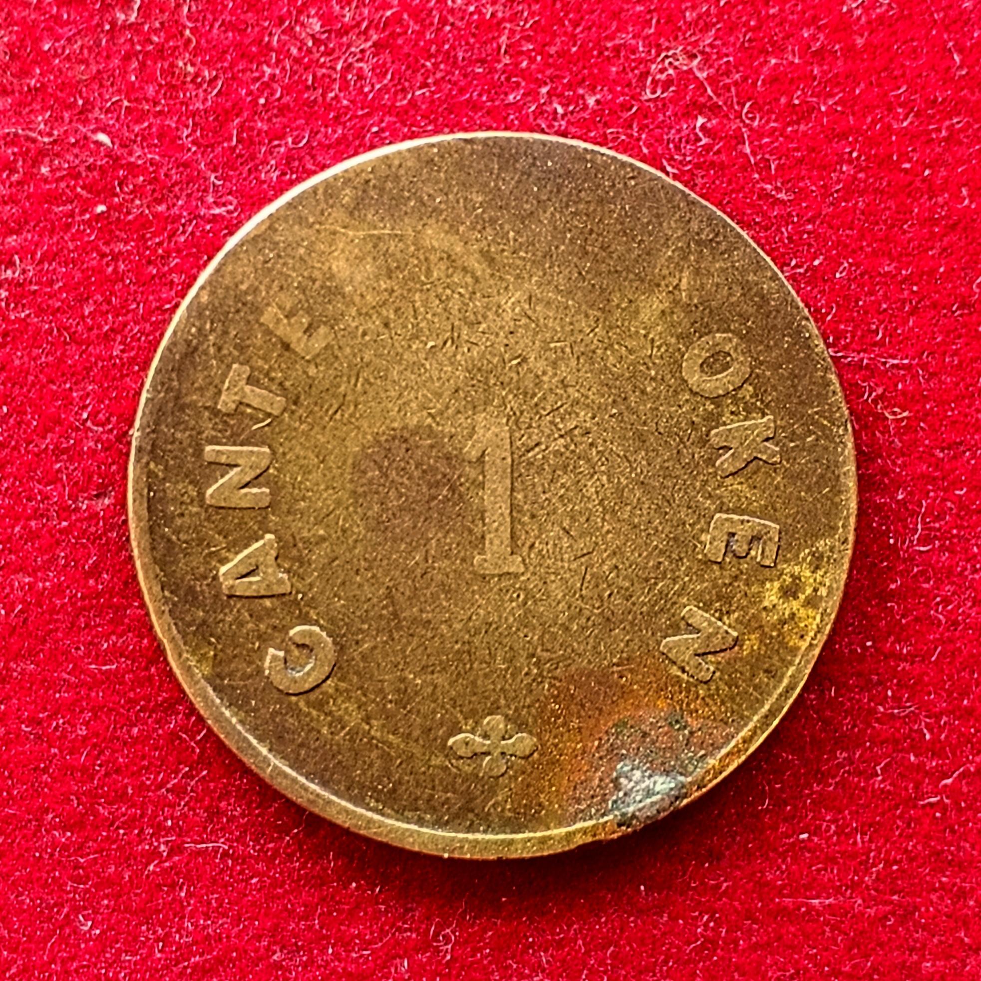 canteen token :- R.W. MILLES – THANA