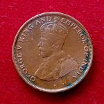 Ceylon (Sri Lanka) 1 Cent George VI 1925 Coin