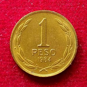 Chile 1 Peso 1984 Coin