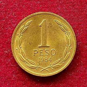 Chile 1 Peso 1984 Coin