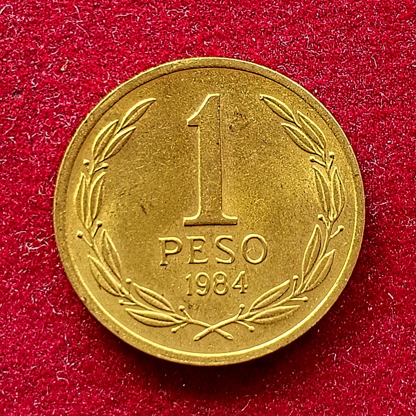 Chile 1 Peso 1984 Coin