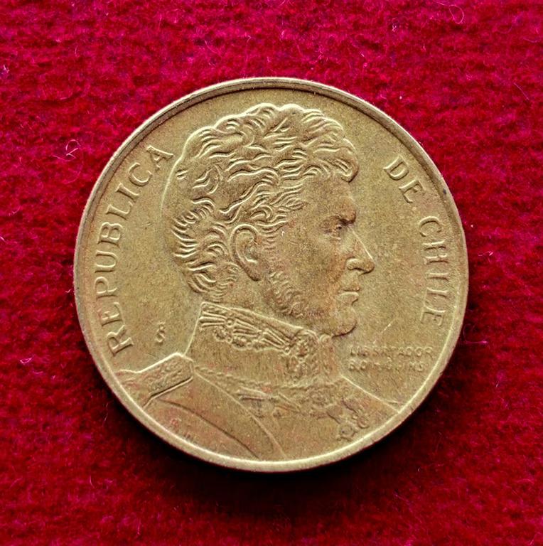 Chile 1 Peso 1988 Coin