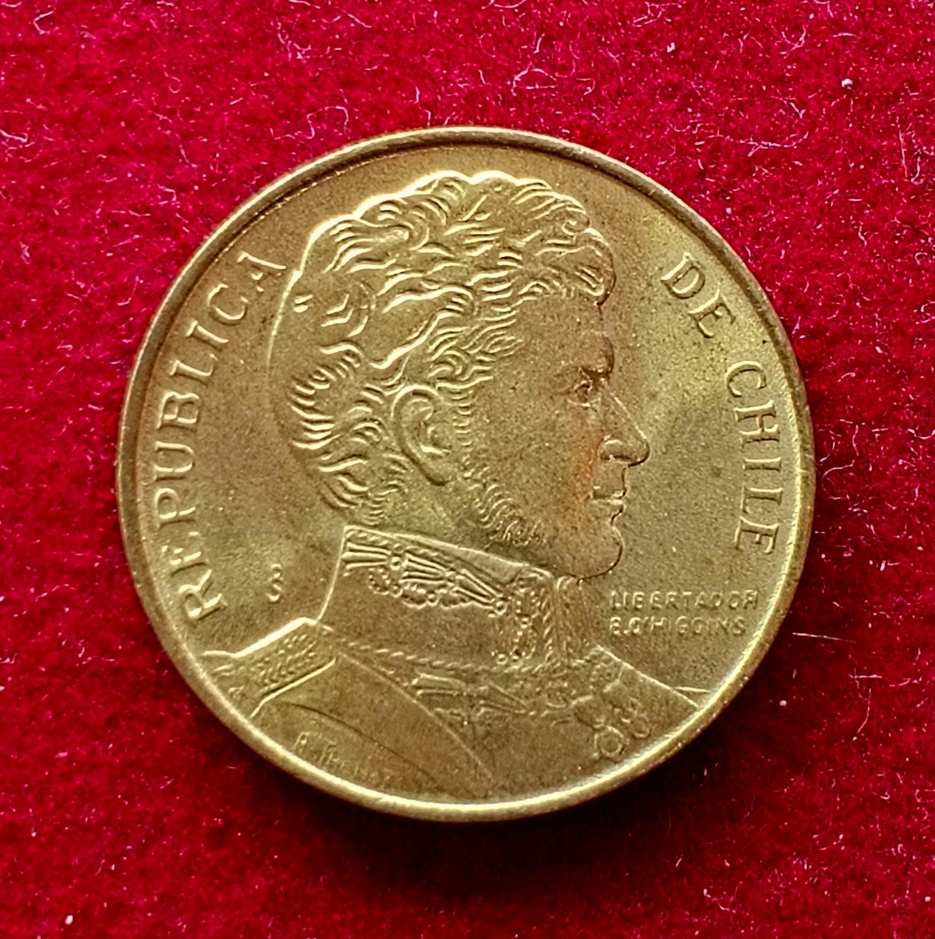 Chile 1 Peso 1989 Coin