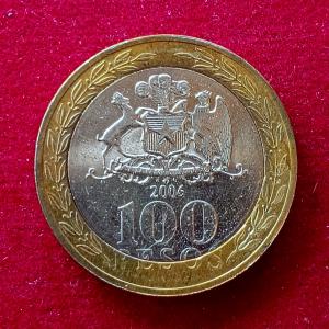 Chile 100 Pesos 2006 Coin