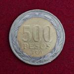 Chile 500 Pesos 2011 Coin