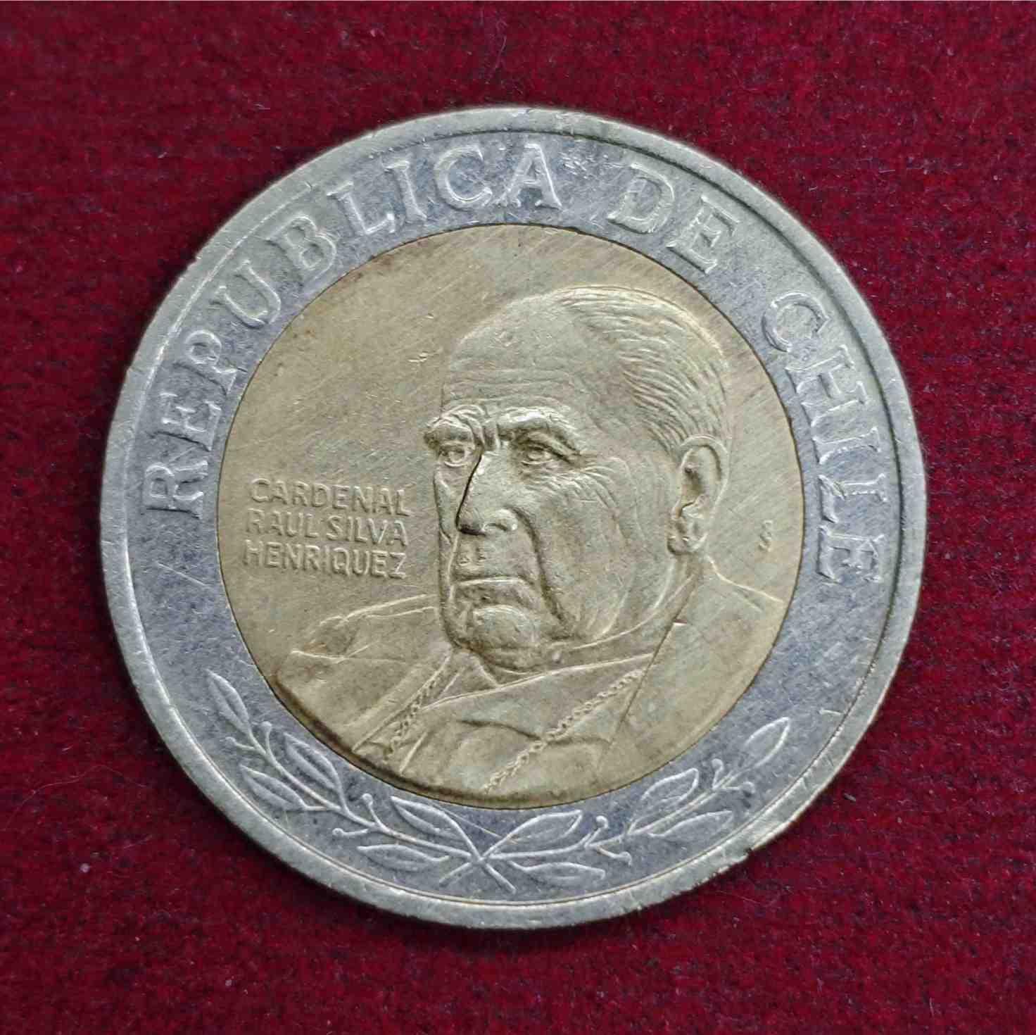 Chile 500 Pesos 2011 Coin
