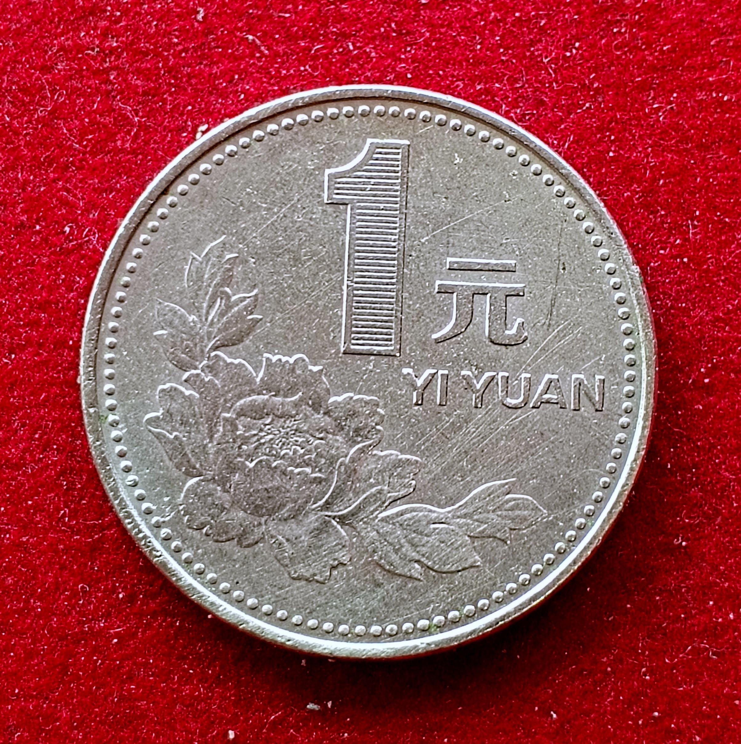 China 1 Yuan 1991 Coin