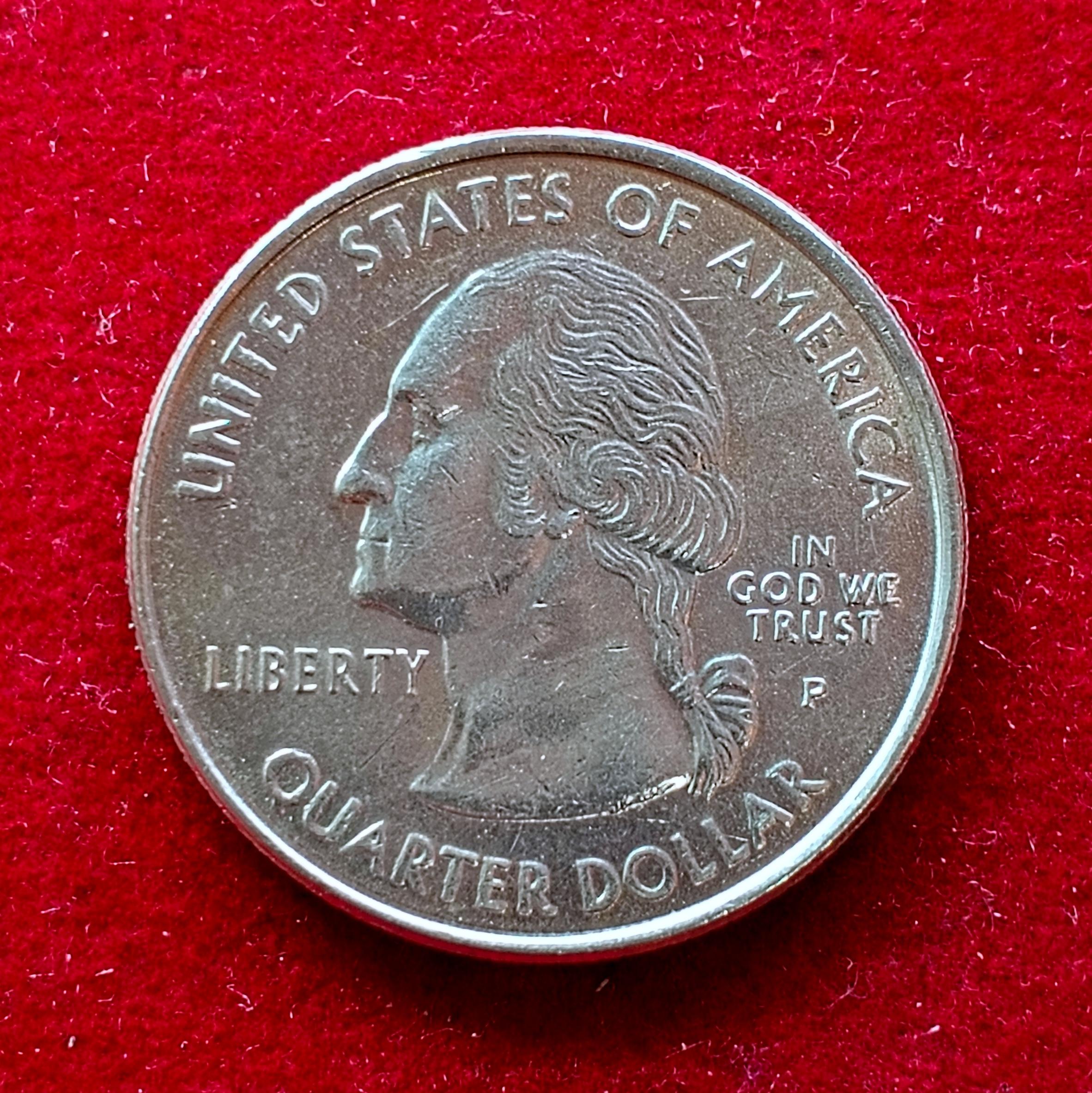 United States (USA) 1/4 Dollar Washington Quarter Connecticut 1999 Coin