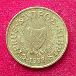 Cyprus 20 Cents 1993 Coin