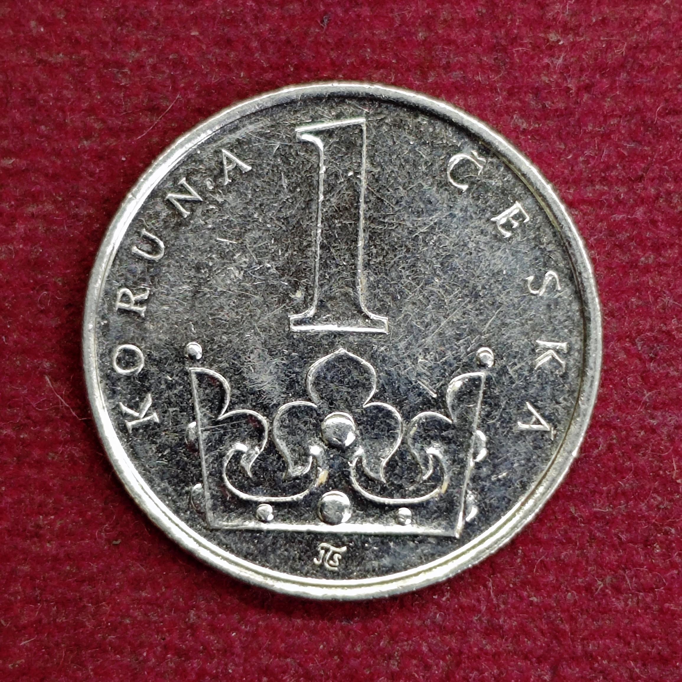 Czech Republic 1 Koruna 2010 Coin