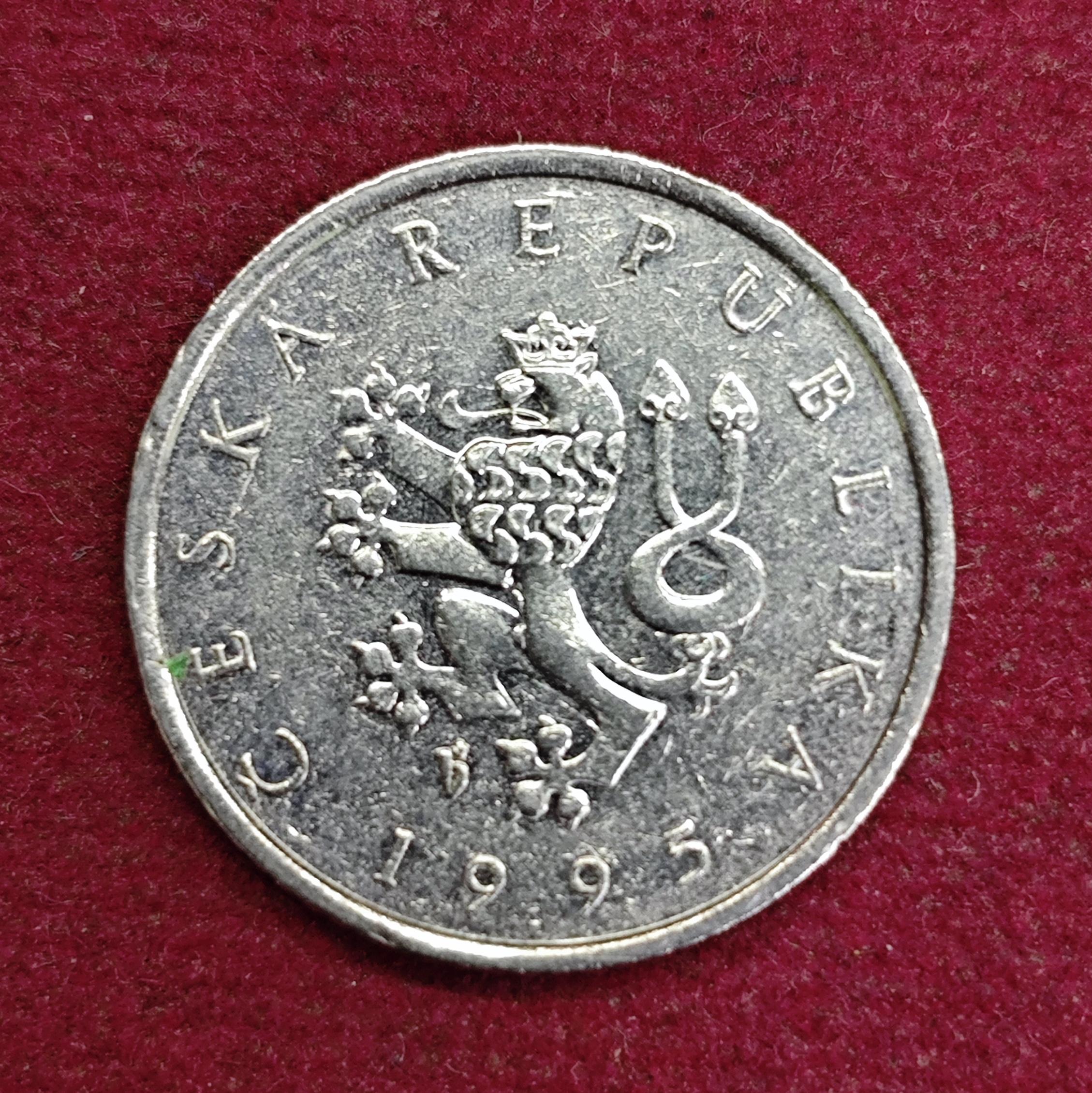 Czech Republic 1 Koruna 1995 Coin