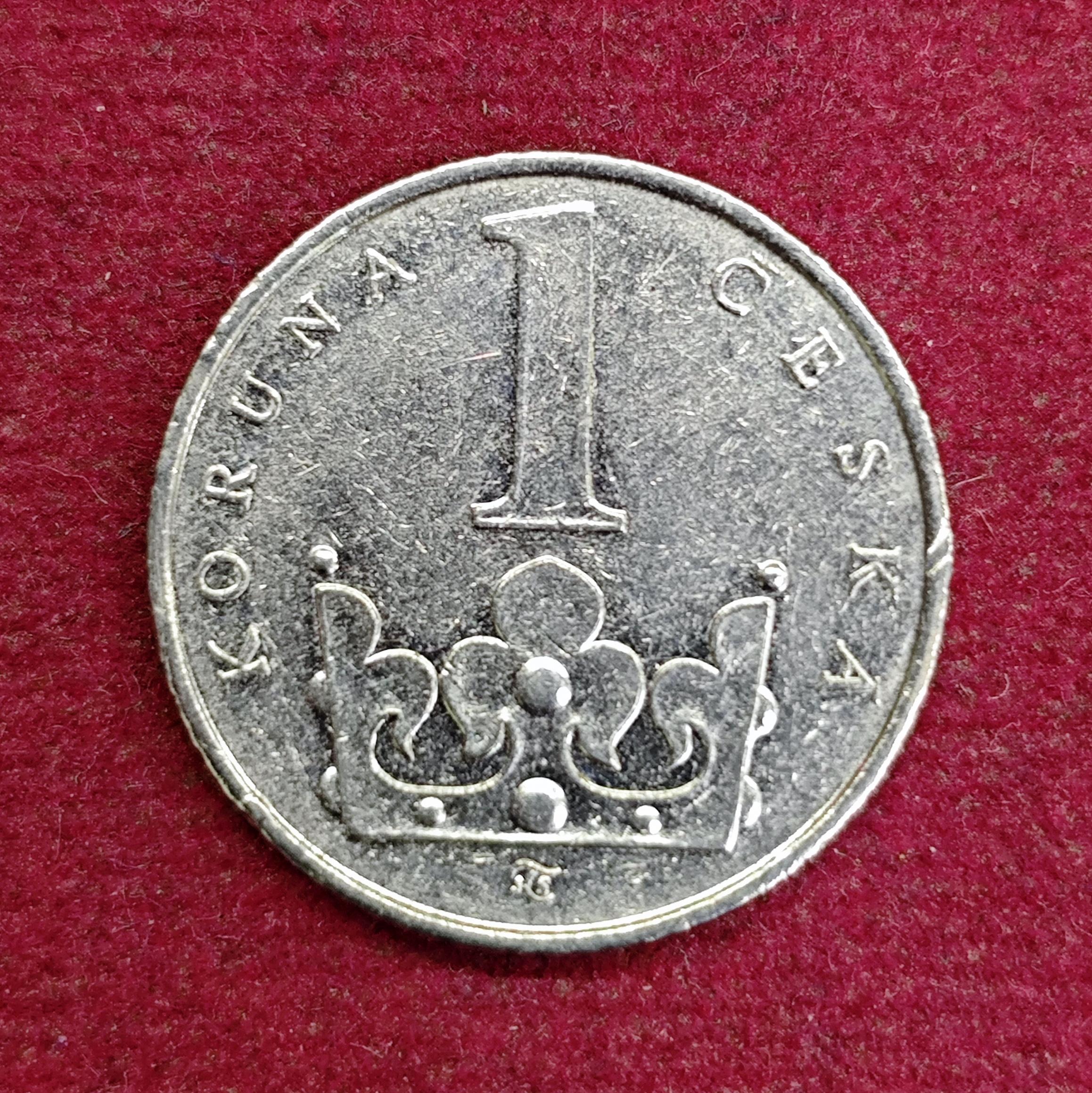 Czech Republic 1 Koruna 1995 Coin