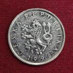 Czech Republic 1 Koruna 1996 Coin