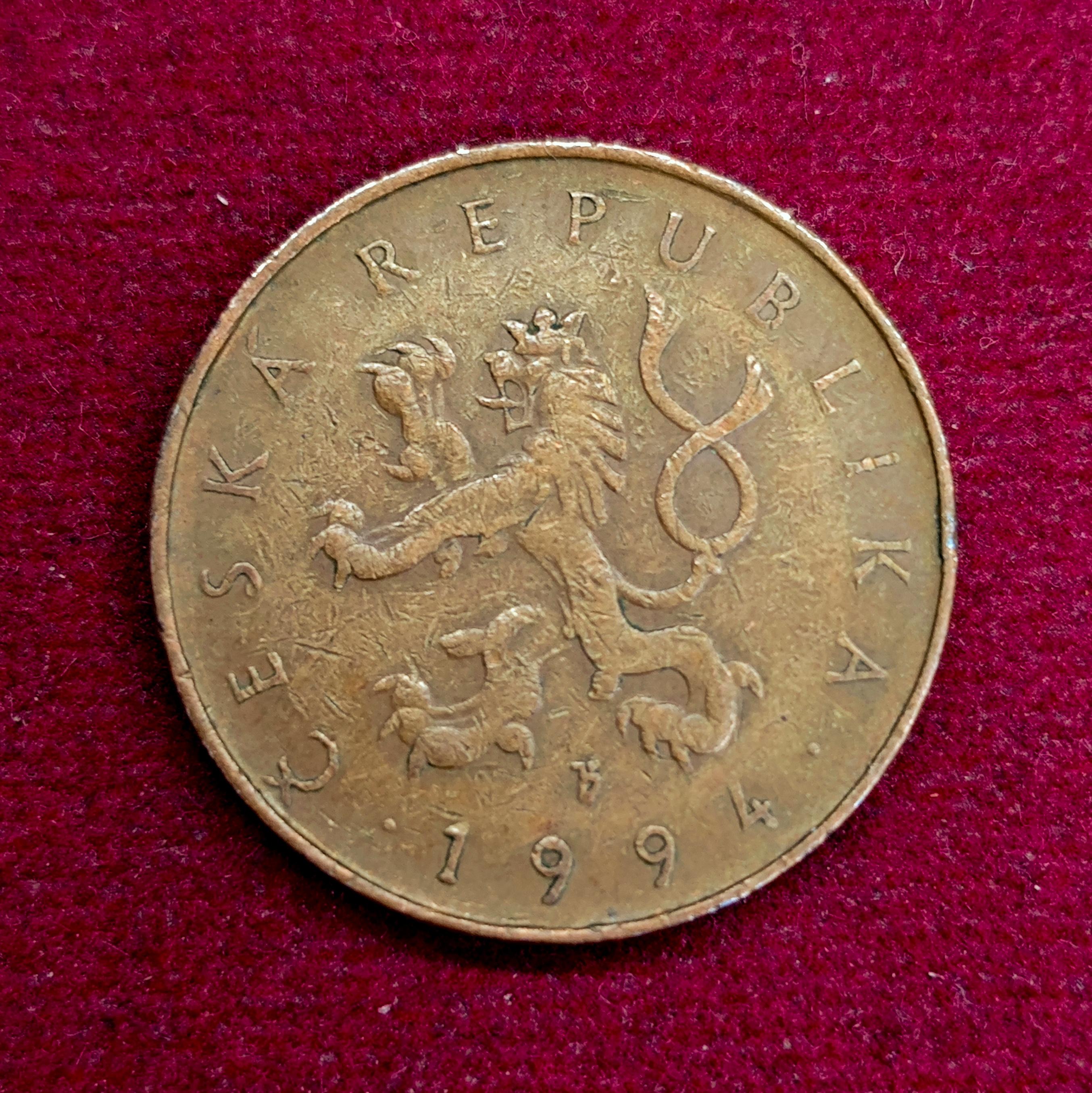 Czech Republic 10 Korun 1994 Coin