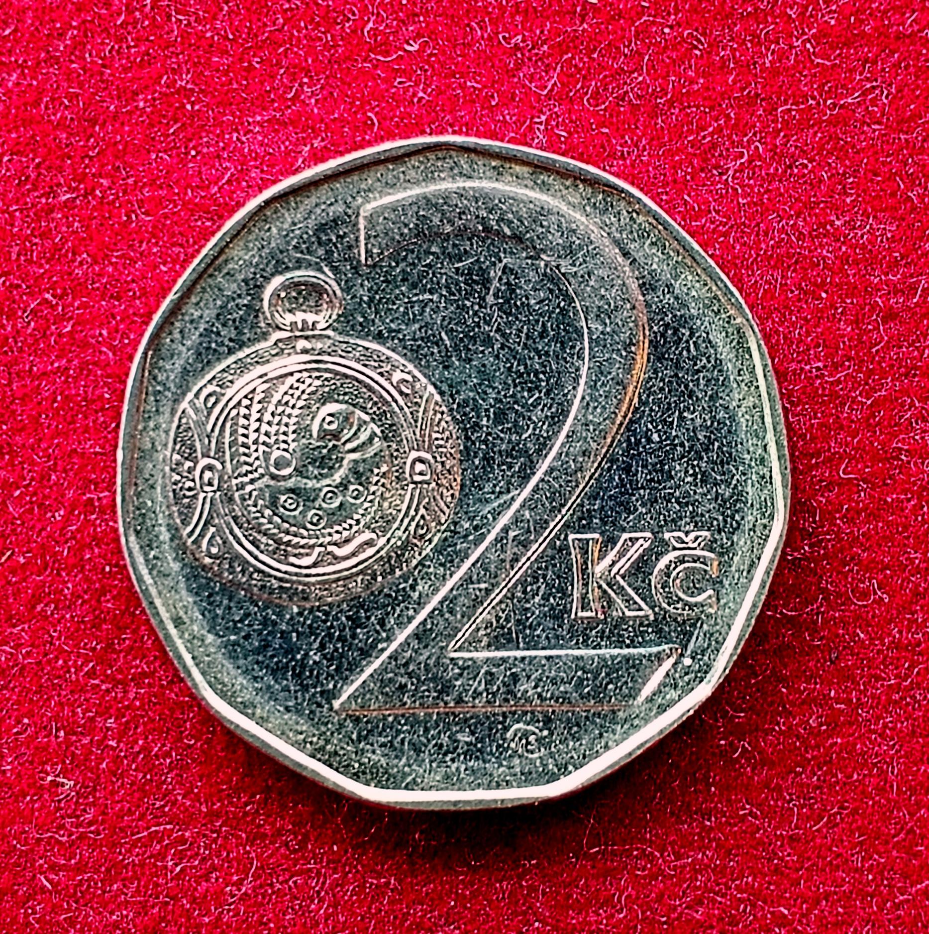 Czech Republic 2 Koruny 1995 Coin