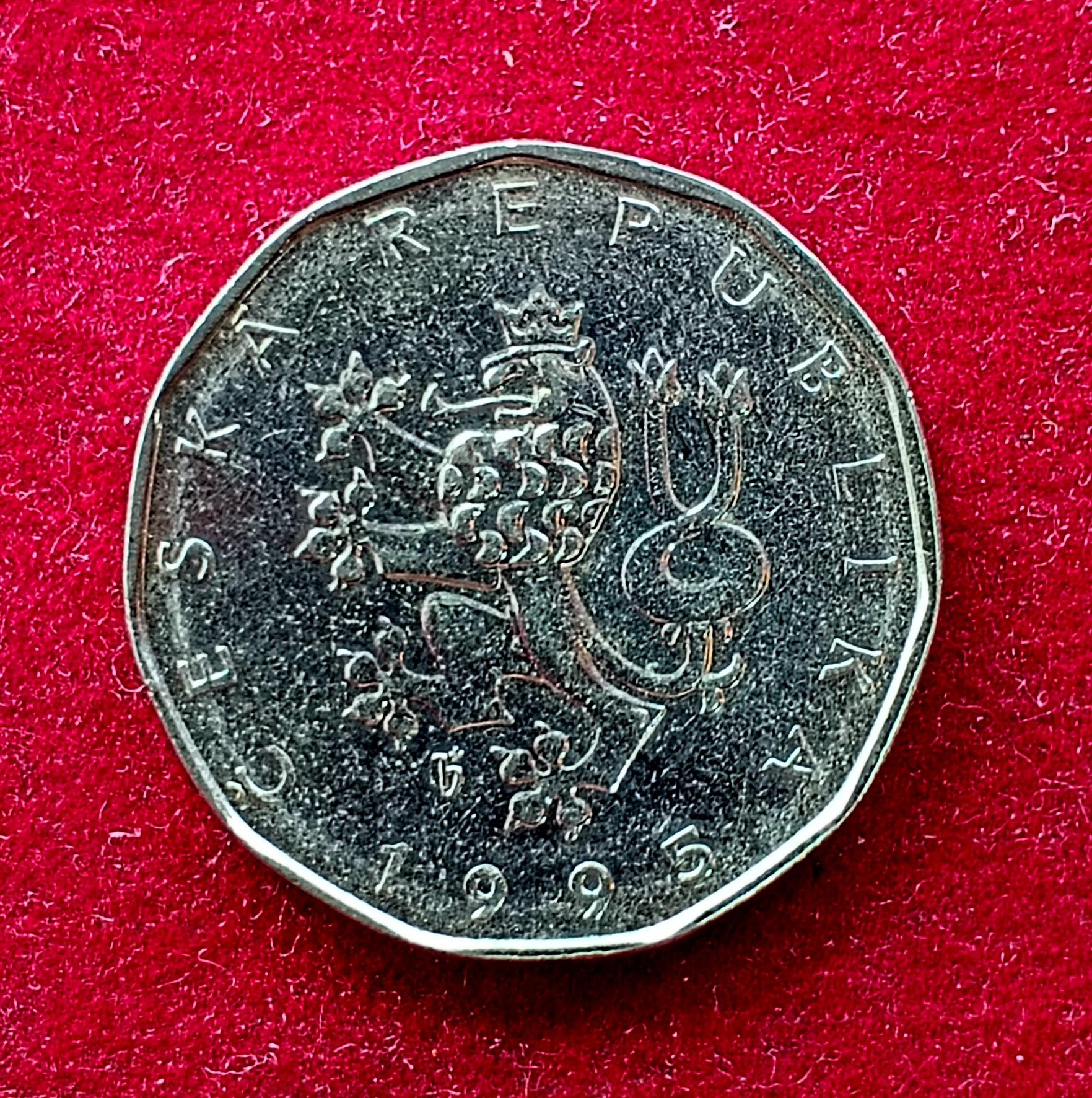 Czech Republic 2 Koruny 1995 Coin