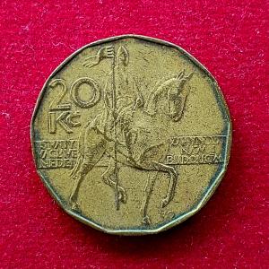 Czech Republic 20 Korun 1993 Coin