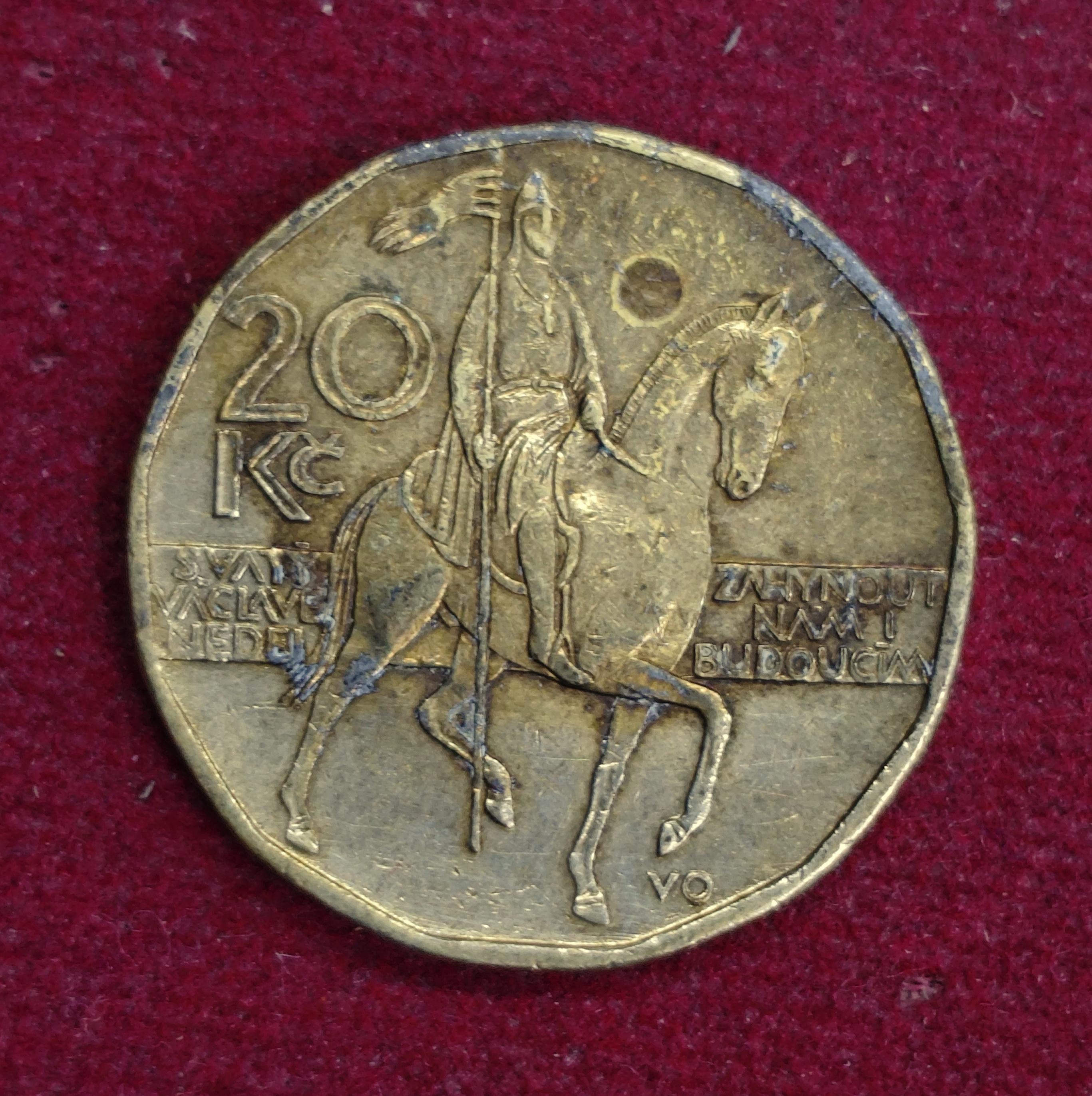Czech Republic 20 Korun 1999 Coin