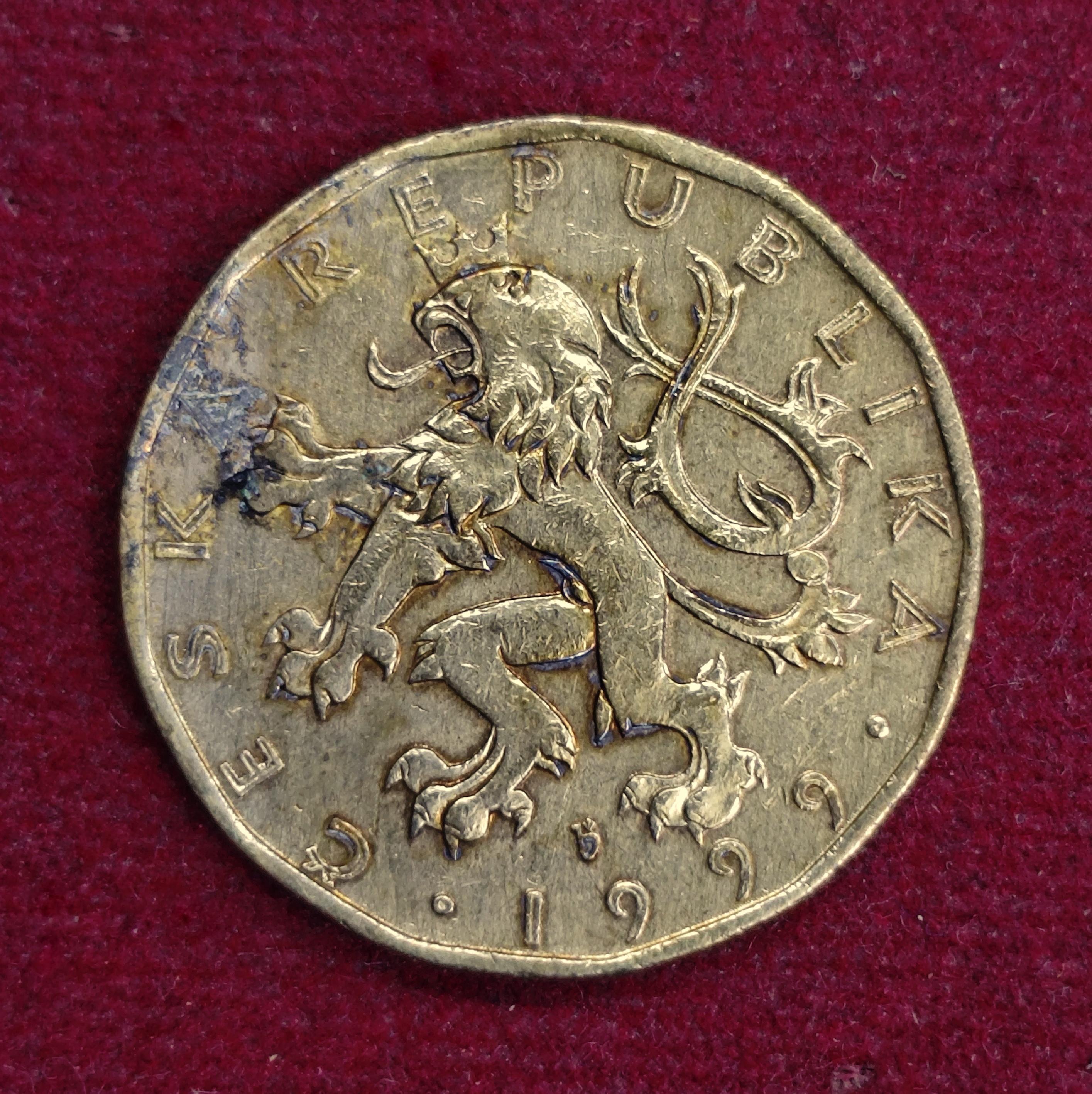 Czech Republic 20 Korun 1999 Coin