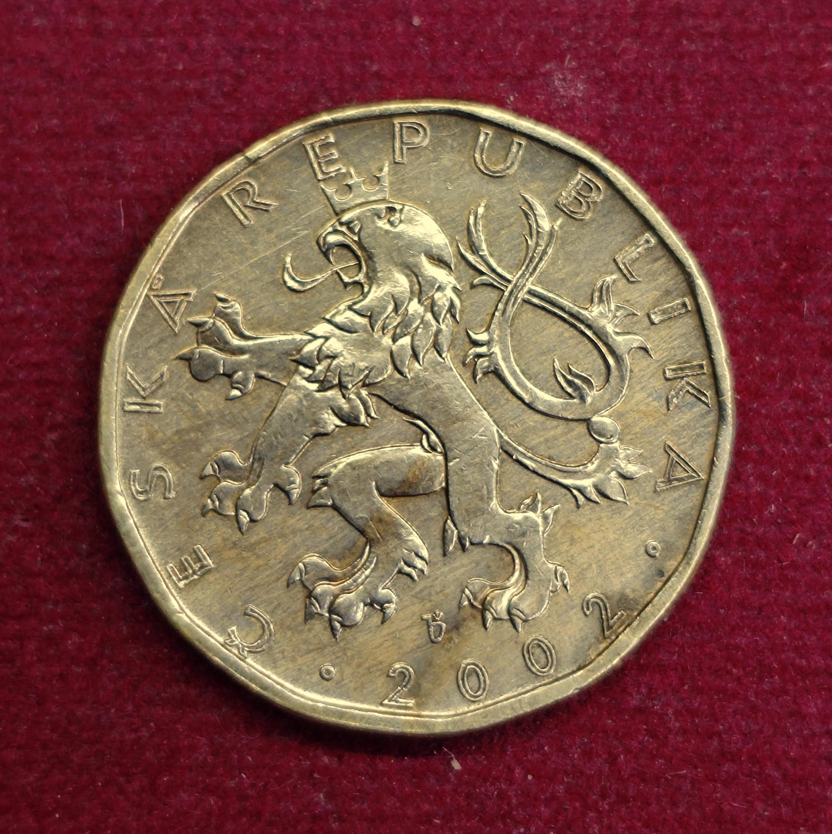 Czech Republic 20 Korun 2002 Coin