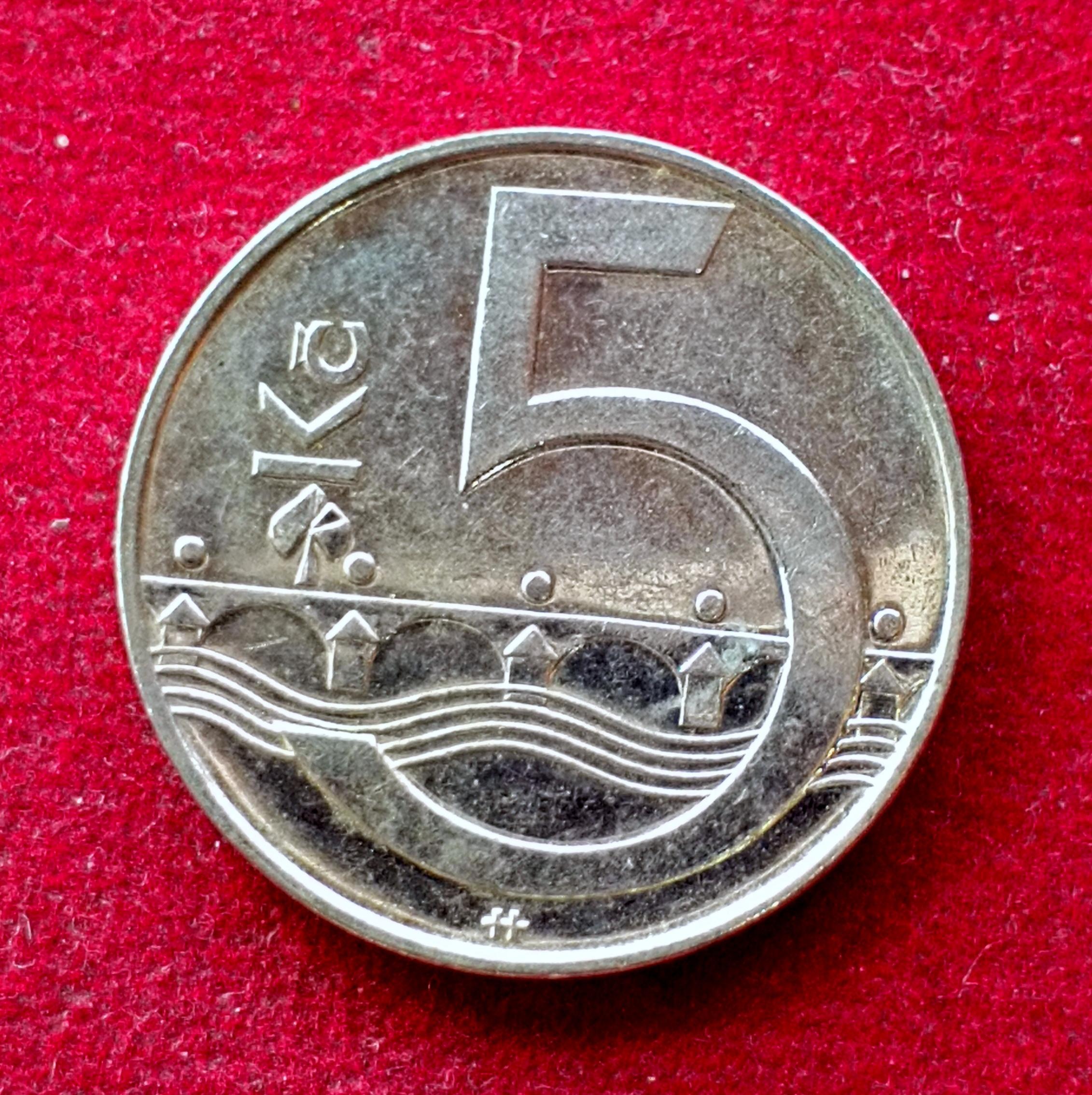 Czech Republic 5 Korun 2006 Coin