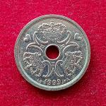 Denmark 1 Krone Margrethe II 1999 Coin