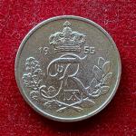 Denmark 10 Ore Frederik IX 1955 Coin