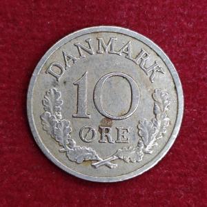 Denmark 10 Ore - Margrethe II 1971 Coin