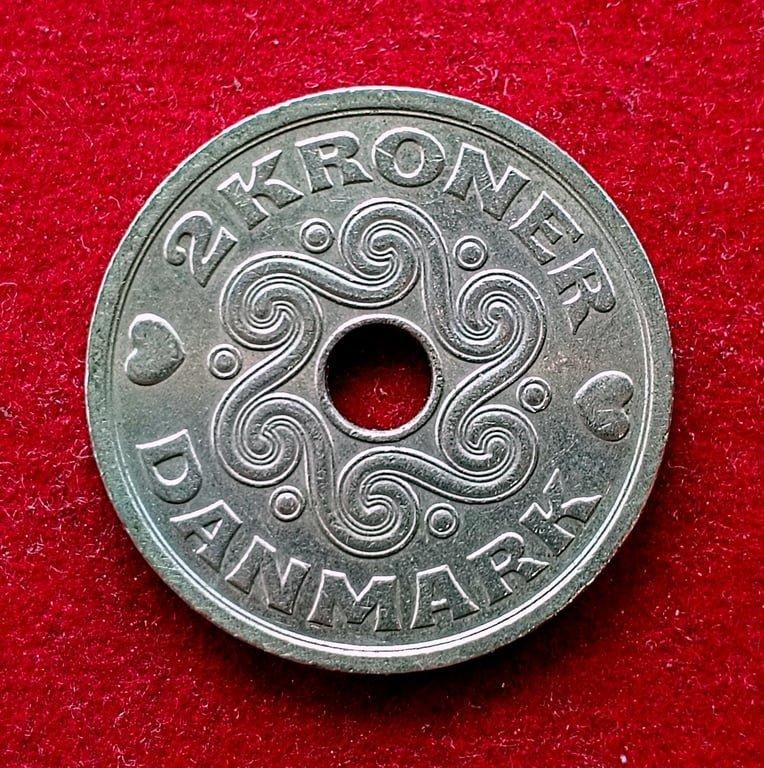 Denmark 2 Kroner - Margrethe II 1994 Coin
