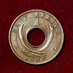 East Africa 1 Cent Elizabeth II 1955 Coin