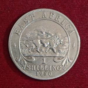 East Africa 1 Shilling George VI 1950 Coin