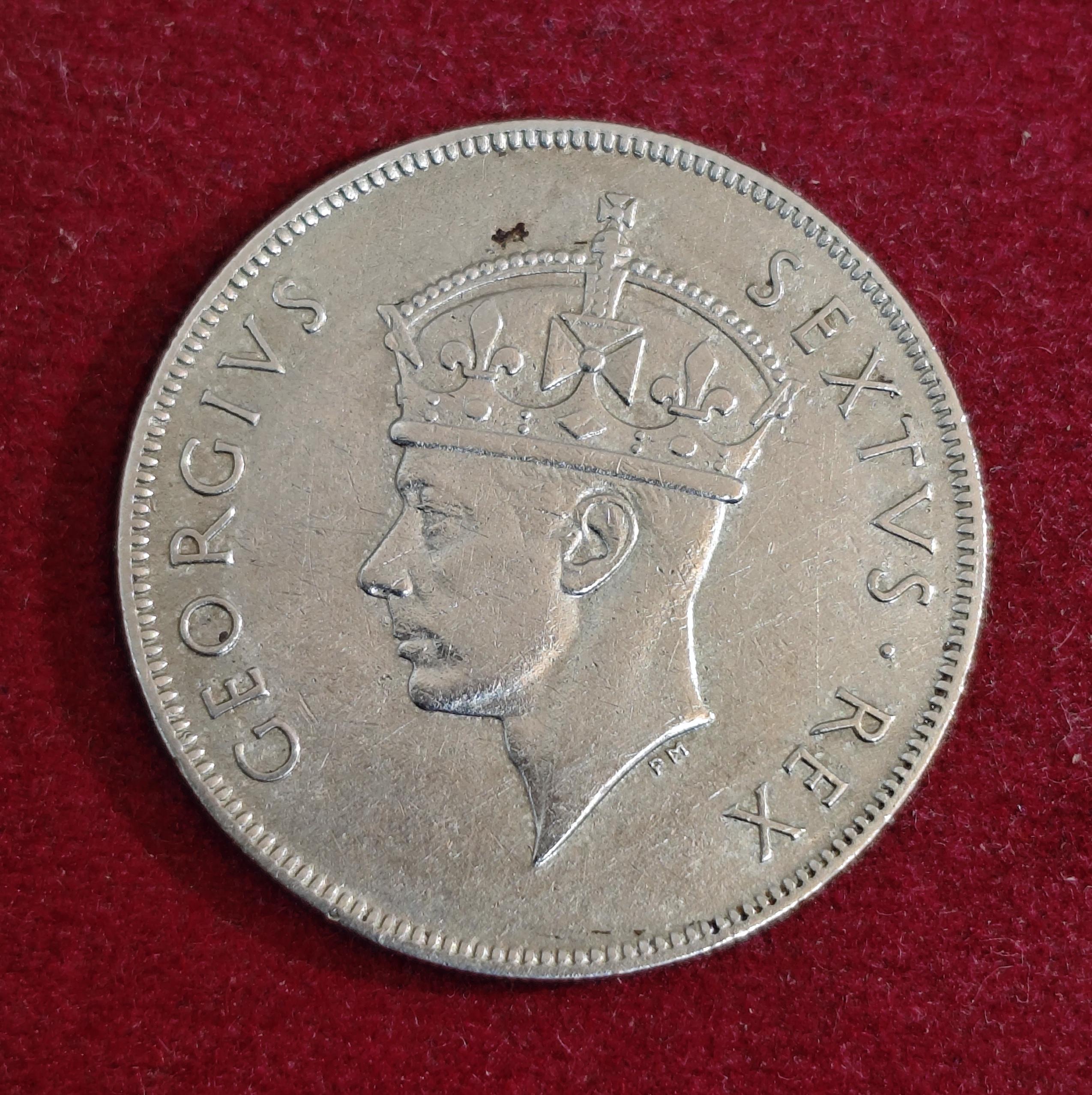 East Africa 1 Shilling George VI 1950 Coin