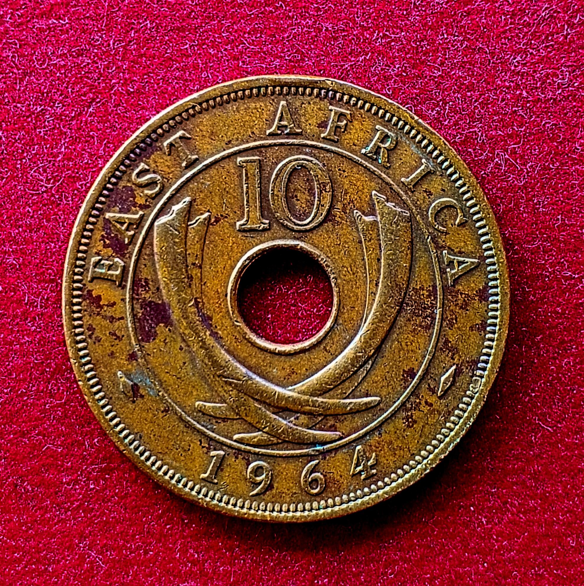 East Africa 10 Cents 1964 Coin