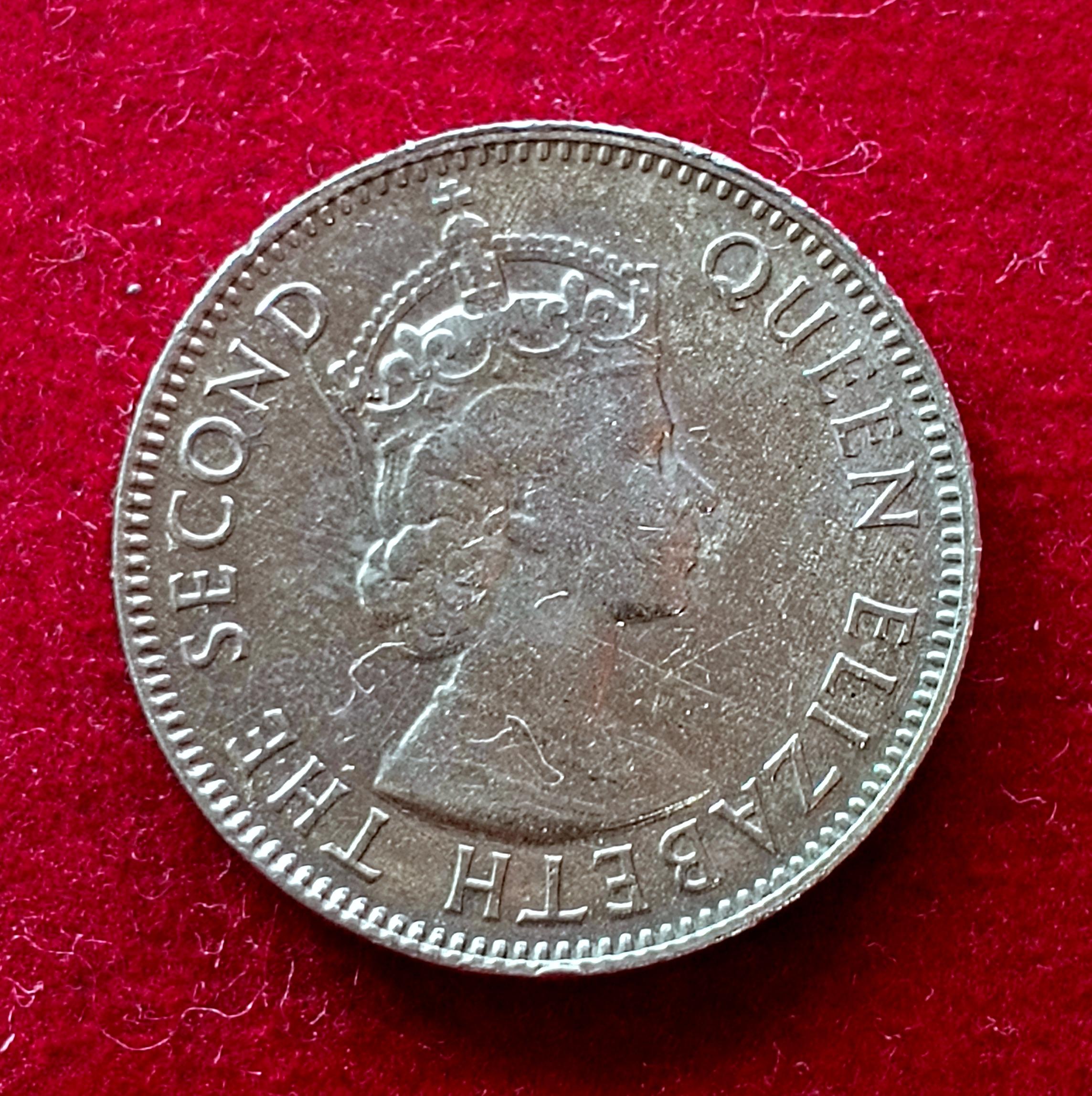 East Africa 50 Cents - George VI 1956 Coin