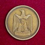 Egypt 10 Milliemes 2 stars on shield Coin