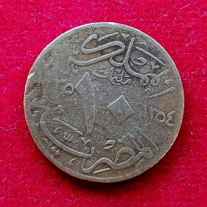 Egypt 10 Milliemes - Fuad Coin