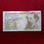 England (United Kingdom) 10 Pounds - Elizabeth II Charles Dickens Banknote (Little Damaged)
